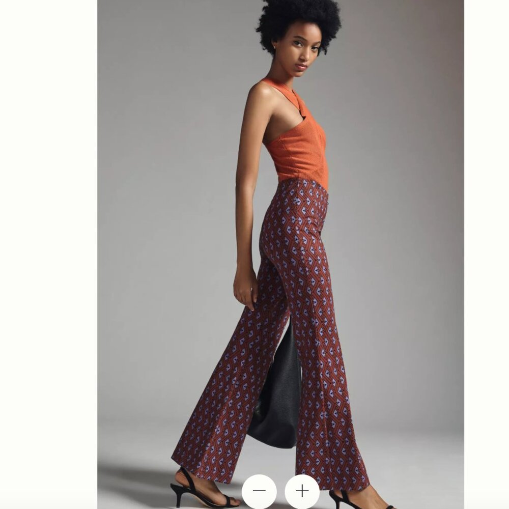 By Anthropologie Printed Knit Pants